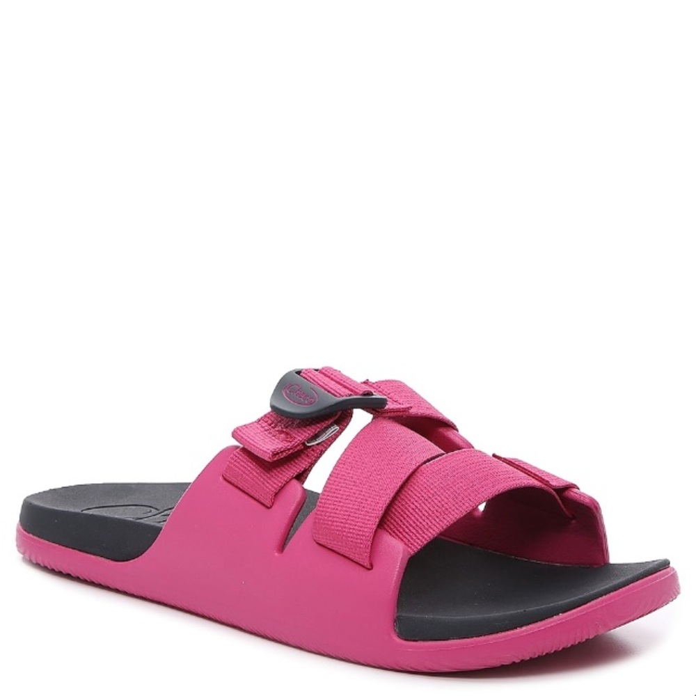 New Pink Chaco Slide Sandals